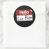 LIZ BIEN RONDE STICKER (Tas)