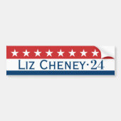 Liz Cheney 2024 Bumpersticker (Voorkant)