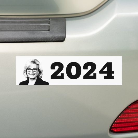 LIZ CHENEY 2024 BUMPERSTICKER (Op auto)