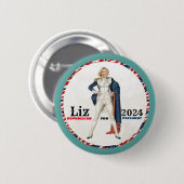 Liz Cheney 2024 Ronde Button 5,7 Cm (Voorkant /achterkant)