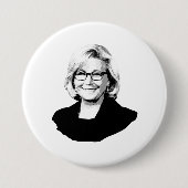 LIZ CHENEY 2024 RONDE BUTTON 7,6 CM (Voorkant)