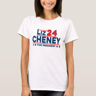 Liz Cheney 2024 voor President T-shirt