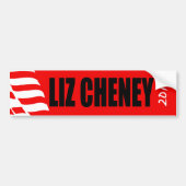 LIZ CHENEY BUMPERSTICKER (Voorkant)