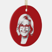 LIZ CHENEY KERAMISCH ORNAMENT (Rechts)