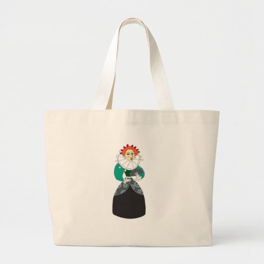 Liz Grote Tote Bag (Voorkant)