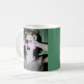 Liz is geschokt en doodsbang koffiemok (Voorkant links)