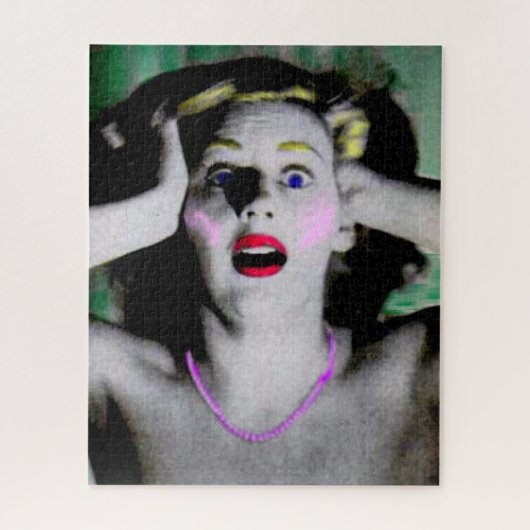 Liz is geschokt en doodsbang legpuzzel (Verticaal)