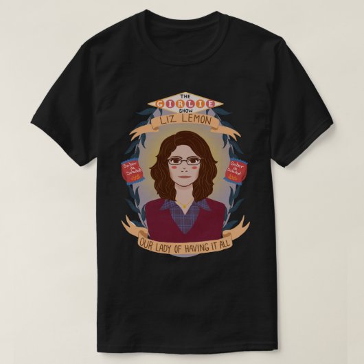 Liz Lemon Classic T-Shirt (Design voorkant)