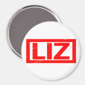 Liz Stamp Magneet (Voorkant / Achterkant)