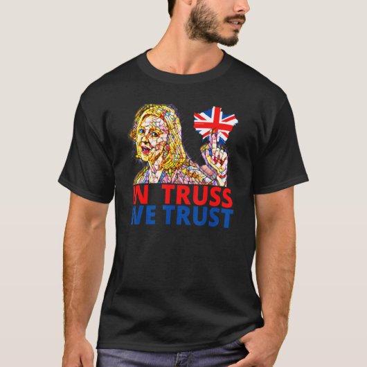 Liz Truss Richi Sunak British Wealthy Tory member T-shirt (Voorkant)
