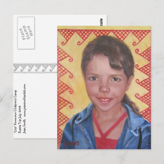 Liza Briefkaart (Voorkant / Achterkant)