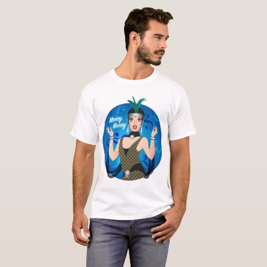 Liza Minnelli T-Shirt Money, money (Voorkant volledig)