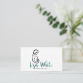 Liza White Birth Services Visitekaartje (Staand voorkant)