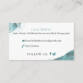 Liza White Birth Services Visitekaartje (Achterkant)