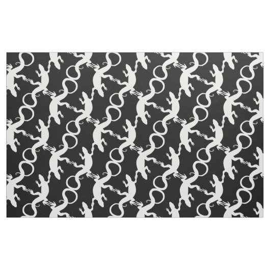 Lizard Art Fabric Reptile lizard Pattern Fabrics Stof (Fat Quarter)