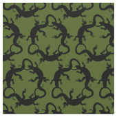 Lizard Art Fabric Reptile lizard Pattern Fabrics Stof (Close Up)