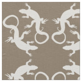 Lizard Art Fabric Reptile lizard Pattern Fabrics Stof (Close Up)