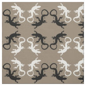 Lizard Art Fabric Reptile lizard Pattern Fabrics Stof (Swatch)