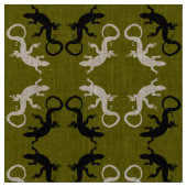 Lizard Art Fabric Reptile lizard Pattern Fabrics Stof (Close Up)