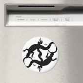 Lizard Art Fridge Magnet Reptile Giften & Magnets (Insitu (Vaatwasser))