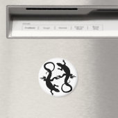 Lizard Art Fridge Magnet Reptile Giften & Magnets (Insitu (Vaatwasser))