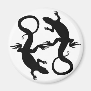 Lizard Art Fridge Magnet Reptile Giften & Magnets