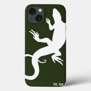 Lizard Art iPad-draagtas, speciaal aangepast Hoesj Case-Mate iPhone Case
