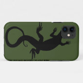 Lizard Art iPhone 5 Hoesje Personaliseer Retro Rep (Achterkant (horizontaal))