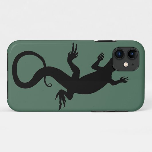 Lizard Art IPhone 5 Hoesje reptielkunst (Achterkant (horizontaal))