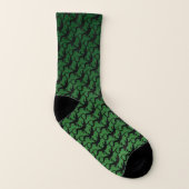 Lizard Art Socks Cool Reptile soks aanpassen Sokken (Links binnenkant)