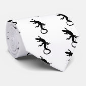 Lizard Art Stropdas (Opgerold)