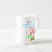 Lizard at Work Porselein Kop (Voorkant rechts)