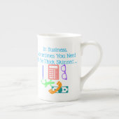 Lizard at Work Porselein Kop (Rechts)