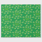 Lizard Birthday Party Cadeaupapier (Vlak)