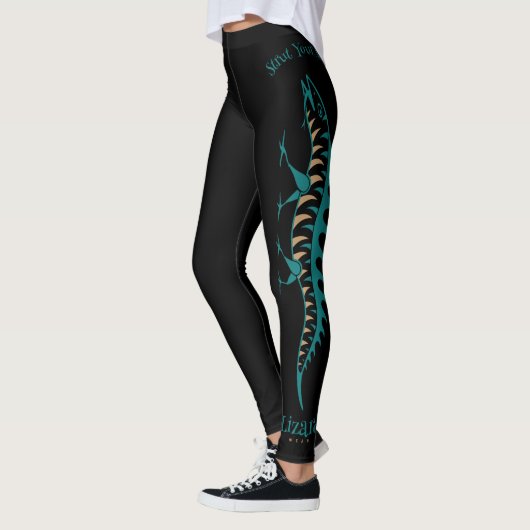 Lizard Draag Brand Leggings (Links)