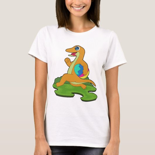 Lizard Easter Easter egg T-shirt (Voorkant)