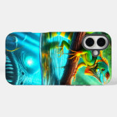 Lizard en Monster telefoonhoesje Case-Mate iPhone Case (Achterkant (horizontaal))