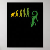 Lizard Evolution Reptiles Poster (Voorkant)
