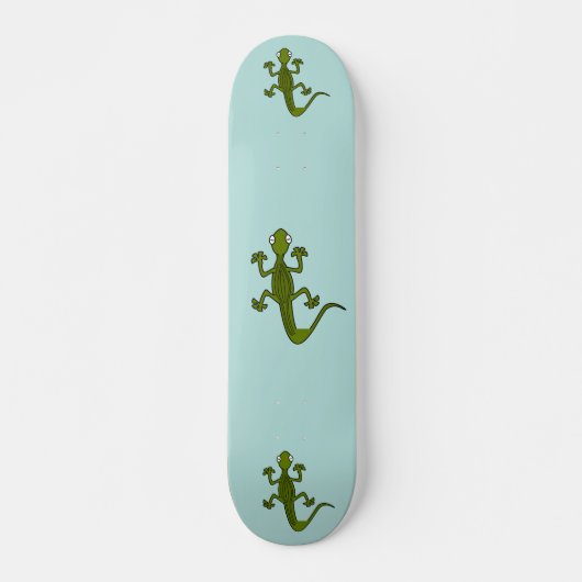 LIZARD GECKO SKATEBOARD DECK (Voorkant)