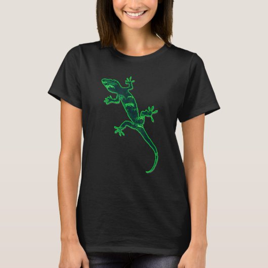 Lizard Gecko Zoologist Animal T-shirt (Voorkant)