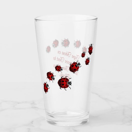 Lizard Glasses Personalized Reptile Art Glasses Glas (Voorkant)