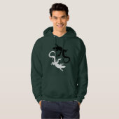 Lizard Hoodies Reptile Art Hooded Sweatshirts Gift (Voorkant volledig)