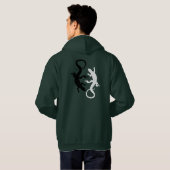Lizard Hoodies Reptile Art Hooded Sweatshirts Gift (Achterkant volledig)