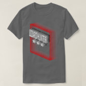 Lizard Hunter Job Title Apprecition Retro T-shirt (Design voorkant)