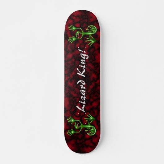 Lizard King Persoonlijk Skateboard (Voorkant)