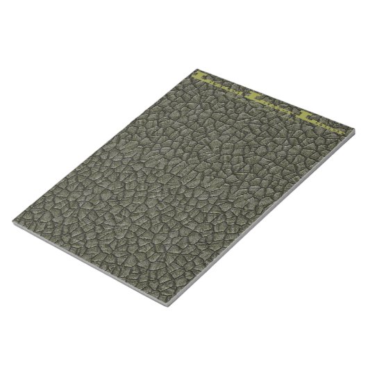 Lizard Litter Liner Green Scale Notitieblok (Schuin)