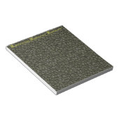 Lizard Litter Liner Green Scale Notitieblok (Schuin)