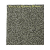 Lizard Litter Liner Green Scale Notitieblok (Voorkant)