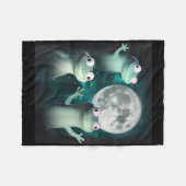 Lizard Lizard Funny Lizard Moon Trending Me Fleece Deken (Voorkant (Horizontaal))