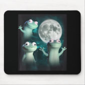 Lizard Lizard Funny Lizard Moon Trending Me Muismat (Voorkant)